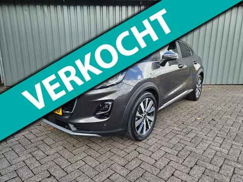 Ford Puma 1.0 EcoBoost Hybrid Titanium X Stoel/Stuurvewarming Massage stoelen Elek Kofferklep