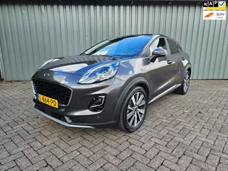 Ford Puma 1.0 EcoBoost Hybrid Titanium X Stoel/Stuurvewarming Massage stoelen Elek Kofferklep
